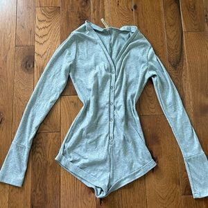 Roma Confidential grey romper